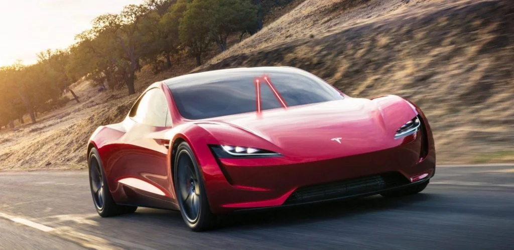 Лазерні двірники Tesla