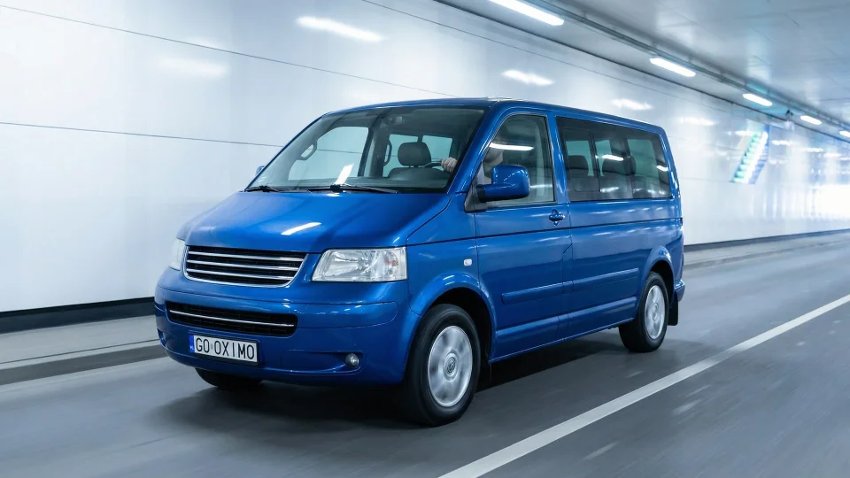 Фургон (T5 Multivan 7E, задні 1-дверні)