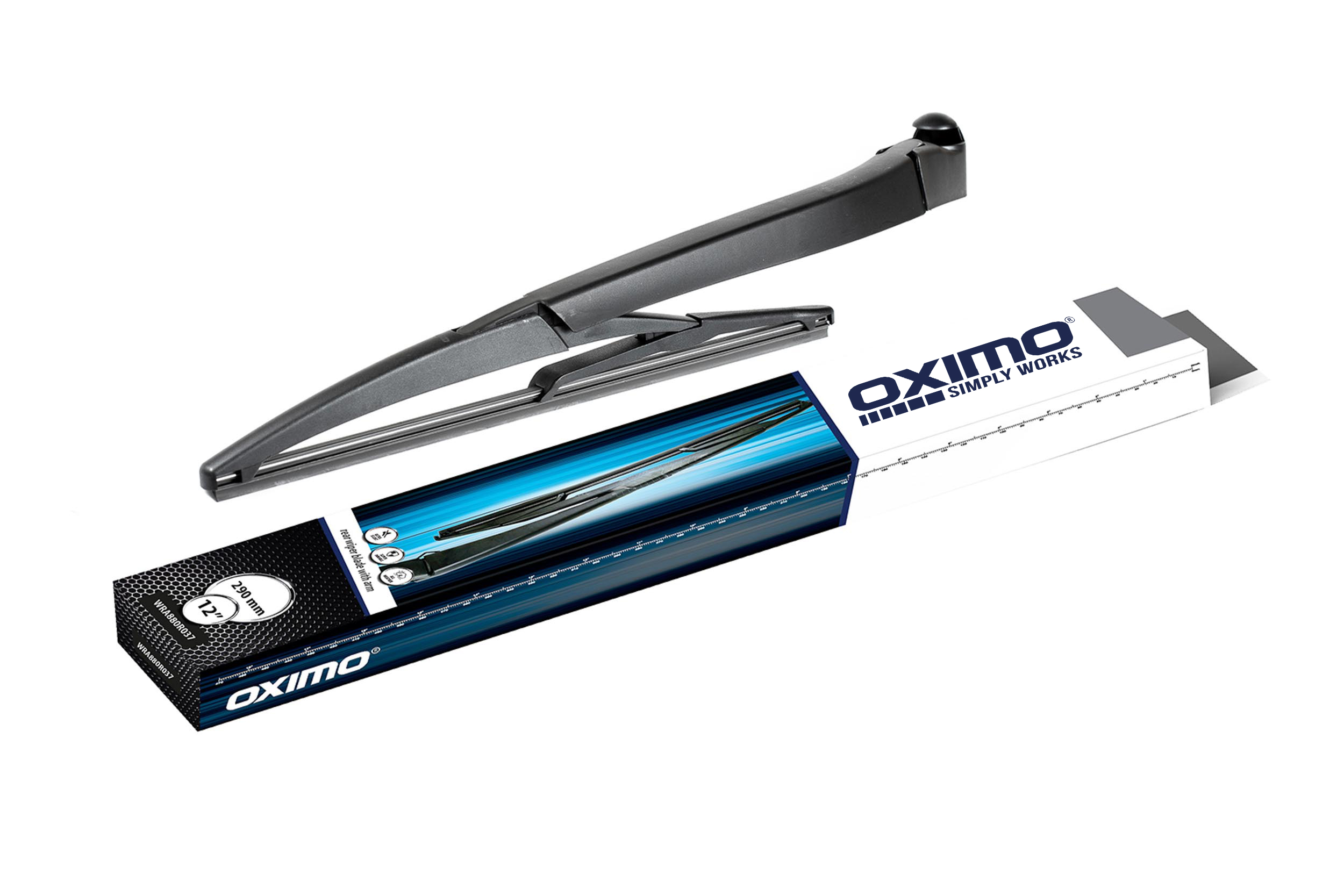 Щітка склоочисника задня із ручкою WRA880R037