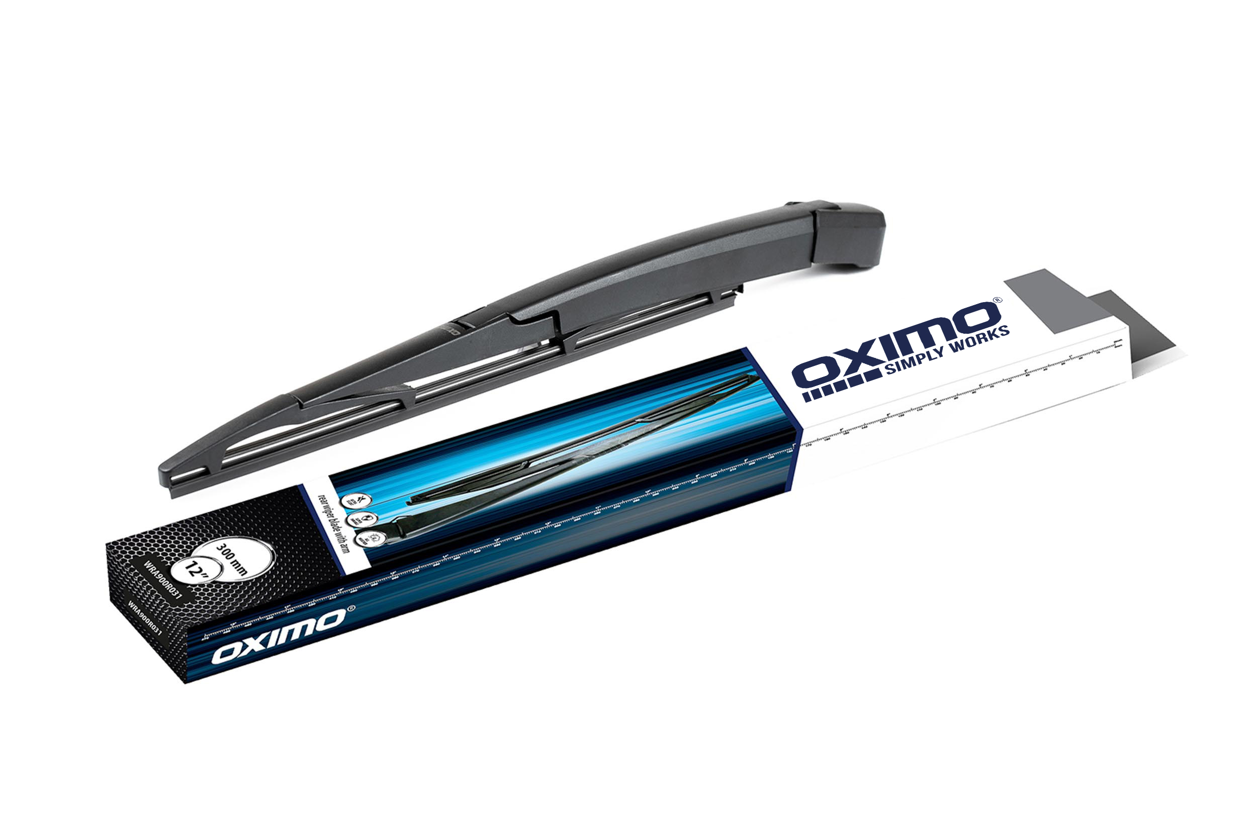 Щітка склоочисника задня із ручкою WRA900R031