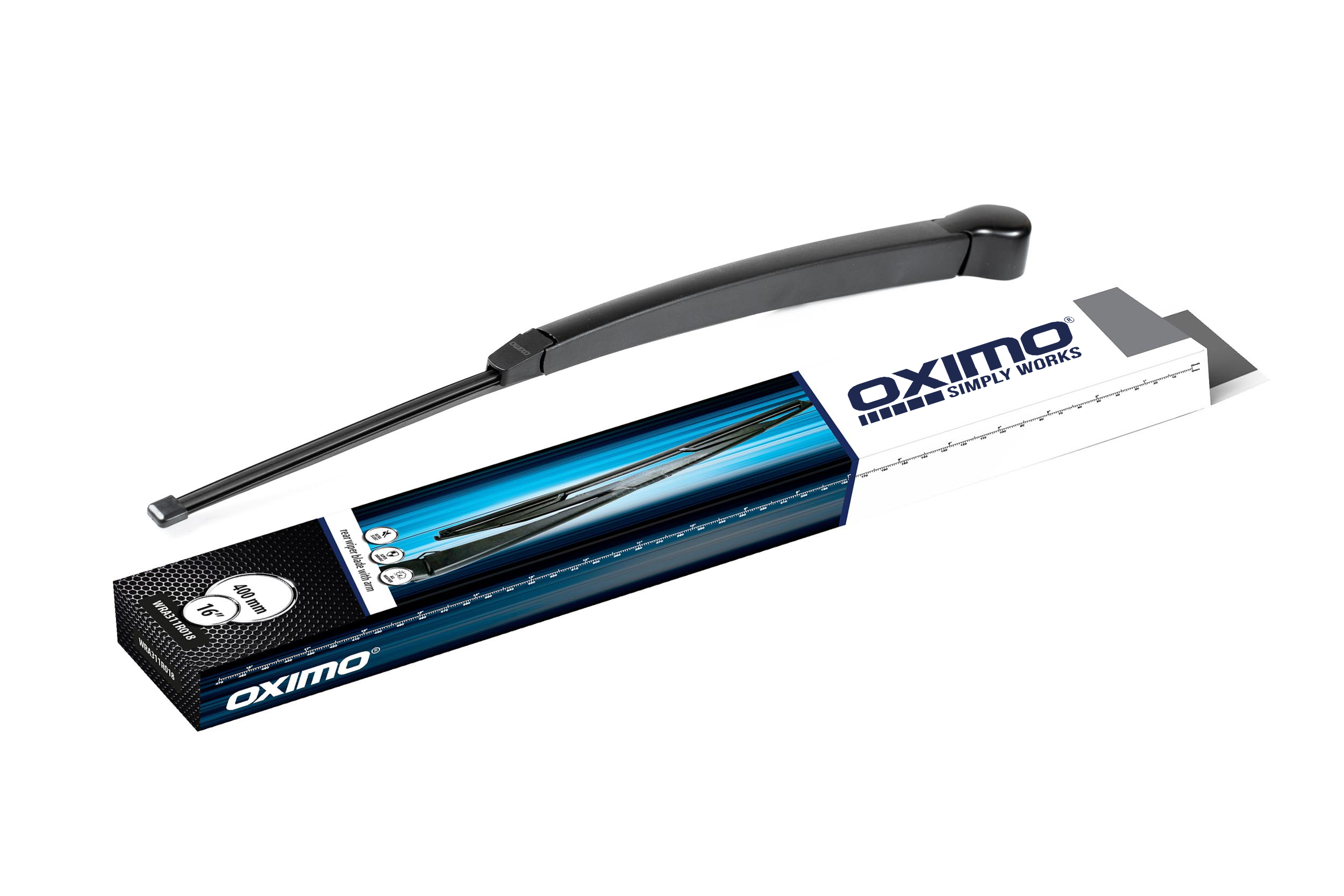 Щітка склоочисника задня із ручкою WRA311R018