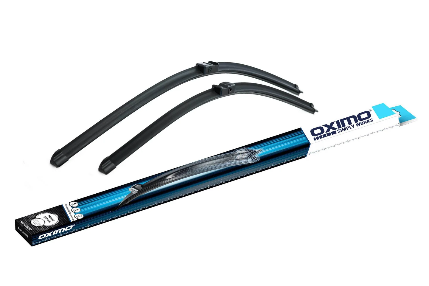 Комплект щіток склоочисника модельні безкаркасні - WAP250475