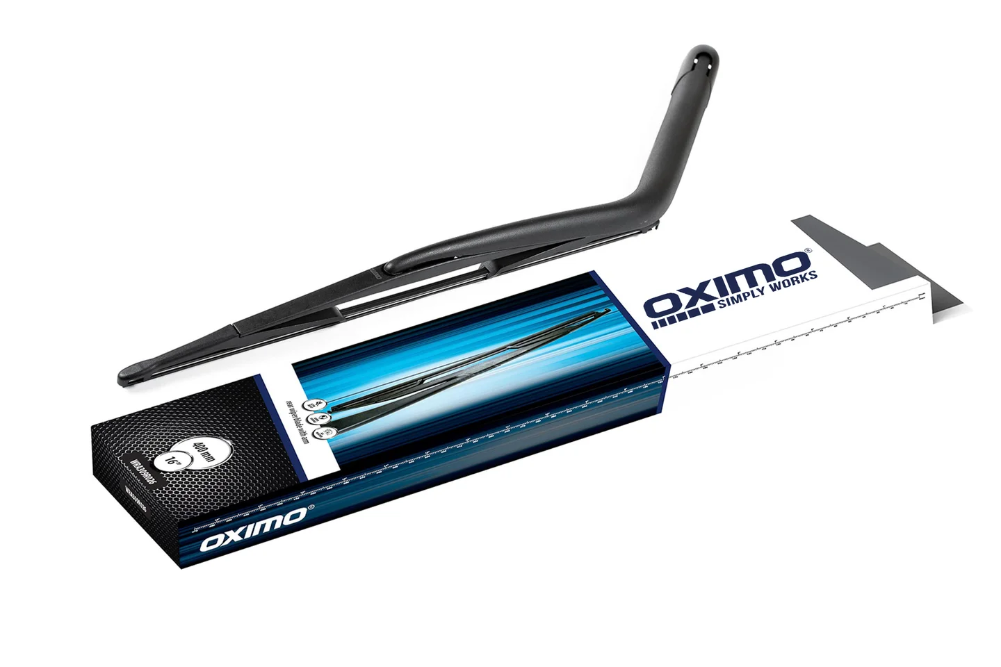 Щітка склоочисника задня із ручкою WRA309R026