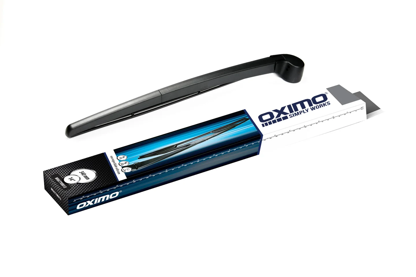 Щітка склоочисника задня із ручкою WRA770R013