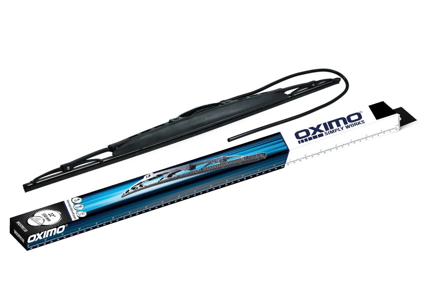 Каркасна щітка склоочисника з омивачем WUSPR550 